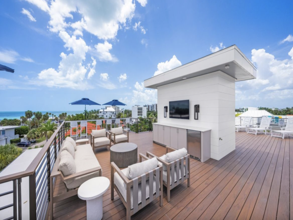 Luxury Lido Key Vacation Rental  Sarasota Beachfront Home with Rooftop Deck & Pool